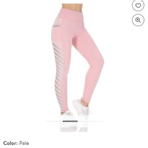 Bsp Full length Highwaist Legging with pocket and foil print detail